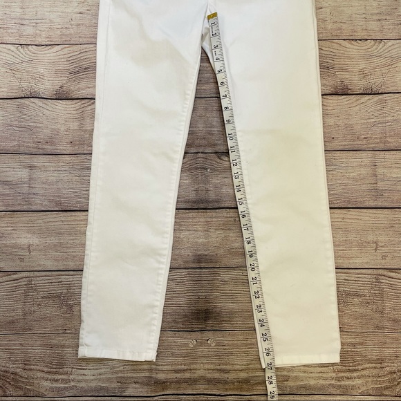 EILEEN FISHER Petite White Jeans Size 4P - Picture 5 of 7